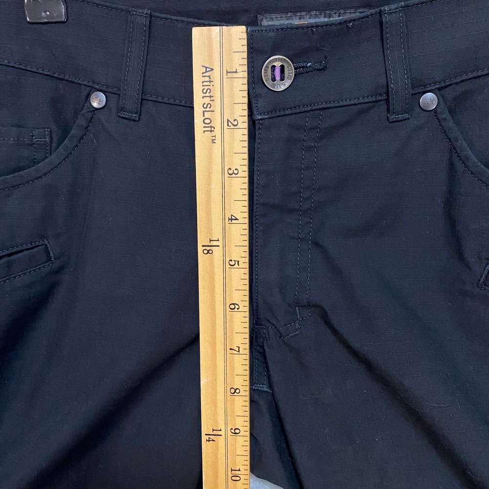 5.11 TACTICAL Women's 10 Regular Black Stryke Flex Ripstop Cargo Utility Pants - Picture 9 of 9